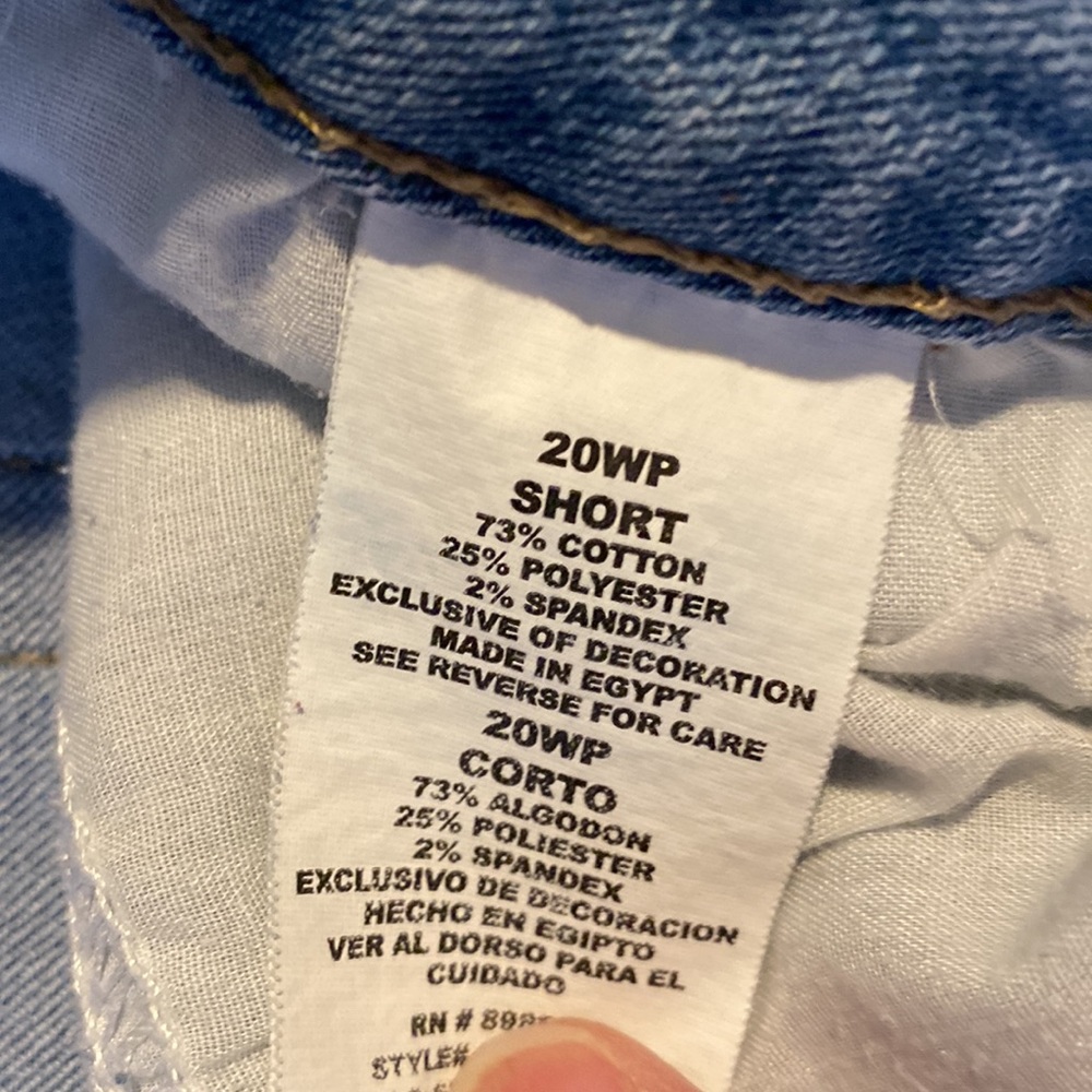 Just My Size Jeans size 20 Womans Petite - Picture 4 of 4